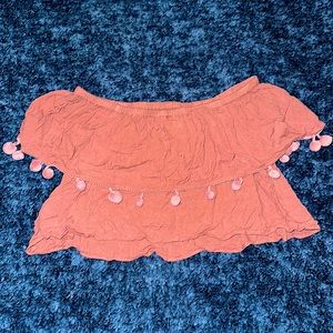 Pink Polly & Esther Crop Top